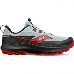 White / Black Saucony Peregrine 13 Men's Trail Running Shoes | EGYPT AIVRSK