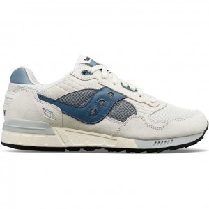 White / Blue Saucony Shadow 5000 Men's Sneakers | EGYPT BRGOYL