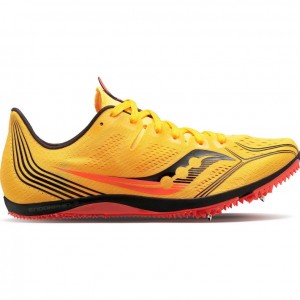 Yellow Saucony Endorphin 3 Women's Spikes | EGYPT TMGHAW