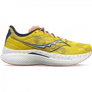 Yellow Saucony Endorphin Speed 3 Men's Running Shoes | EGYPT PEDCGR