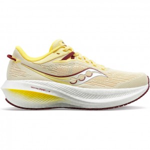 Yellow Saucony Triumph 21 Women's Running Shoes | EGYPT BCQSZL