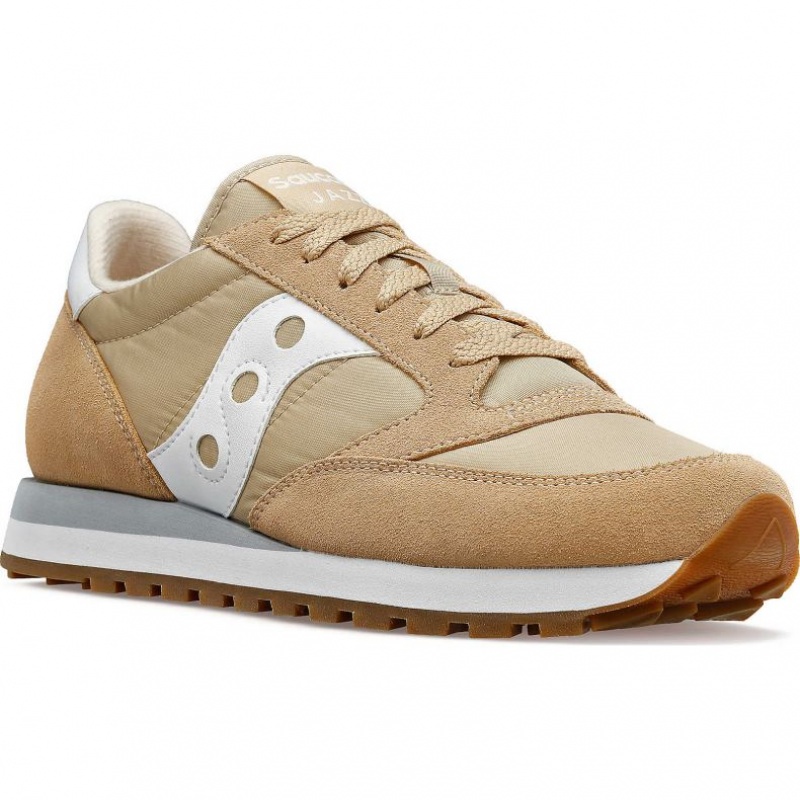 Beige Saucony Jazz Original Men's Sneakers | EGYPT HXADCN