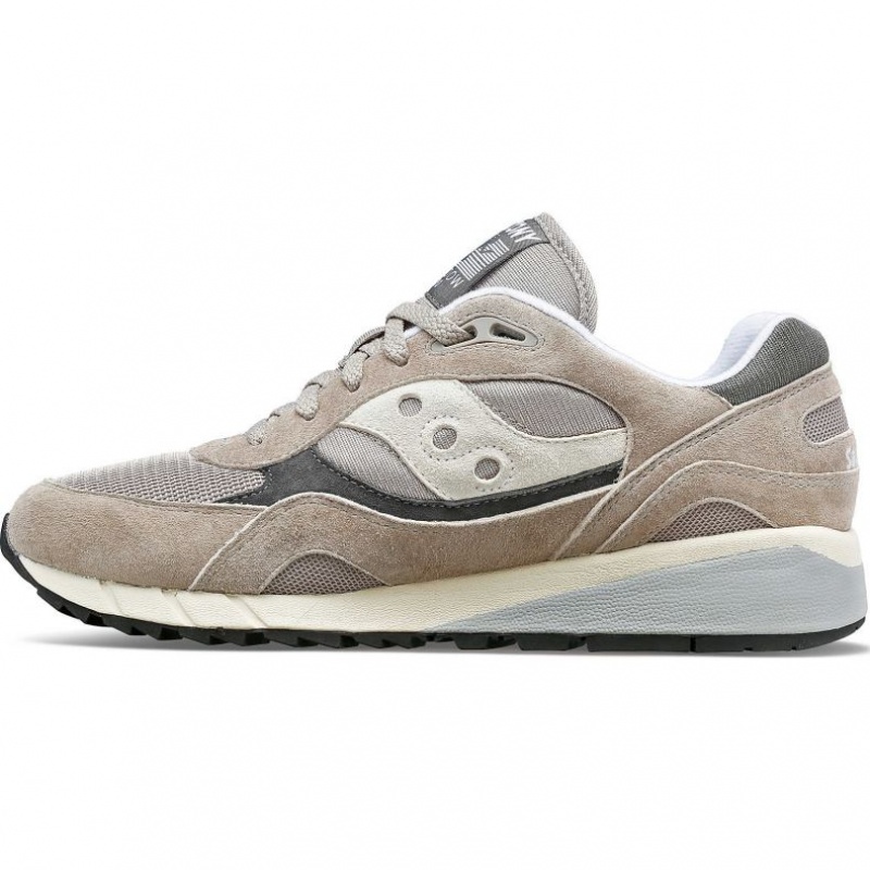 Beige Saucony Shadow 6000 Men's Sneakers | EGYPT VTYLFJ