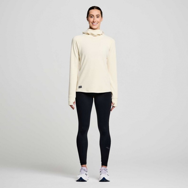 Beige Saucony Triumph Tunic Women's Hoodie | EGYPT LGBTDF