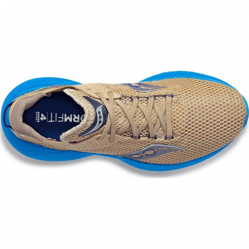 Beige / Blue Saucony Kinvara 14 Women's Running Shoes | EGYPT PRHGMS