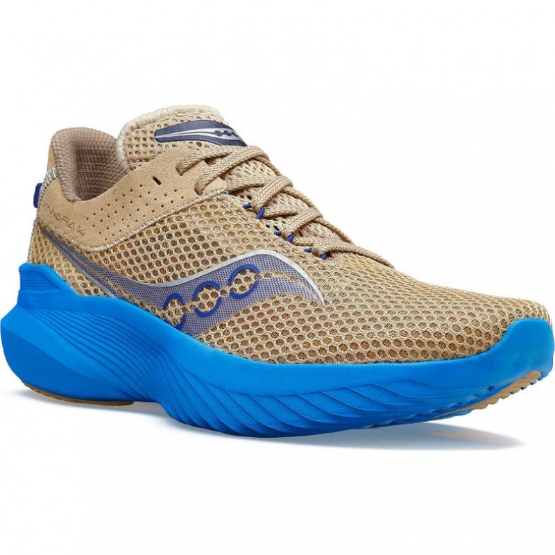 Beige / Blue Saucony Kinvara 14 Women's Running Shoes | EGYPT PRHGMS