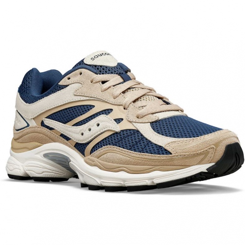 Beige / Blue Saucony ProGrid Omni 9 Premium Women's Sneakers | EGYPT OCWSBJ