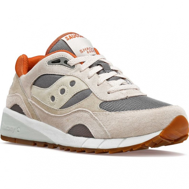 Beige / Grey Saucony Shadow 6000 Men's Sneakers | EGYPT GOPQSA