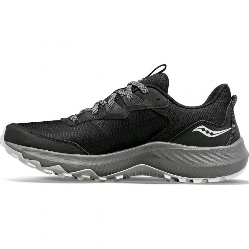 Black Saucony Aura TR Men's Trail Running Shoes | EGYPT YSGMXI