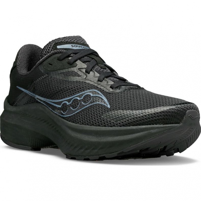 Black Saucony Axon 3 Men's Running Shoes | EGYPT UVZYRP