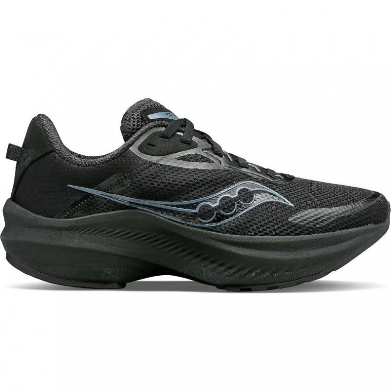 Black Saucony Axon 3 Men\'s Running Shoes | EGYPT UVZYRP