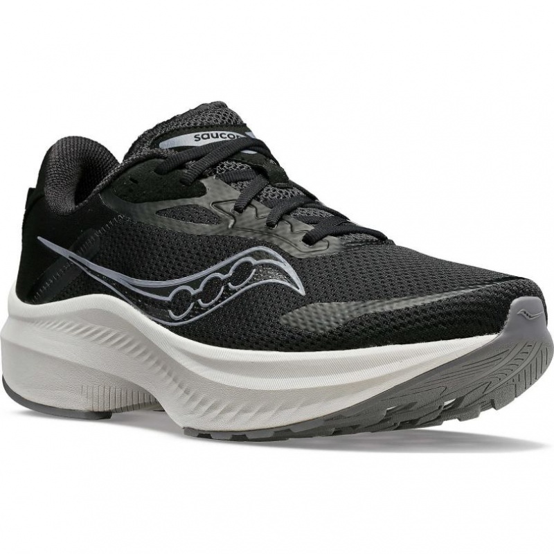 Black Saucony Axon 3 Men's Running Shoes | EGYPT ZAICYK