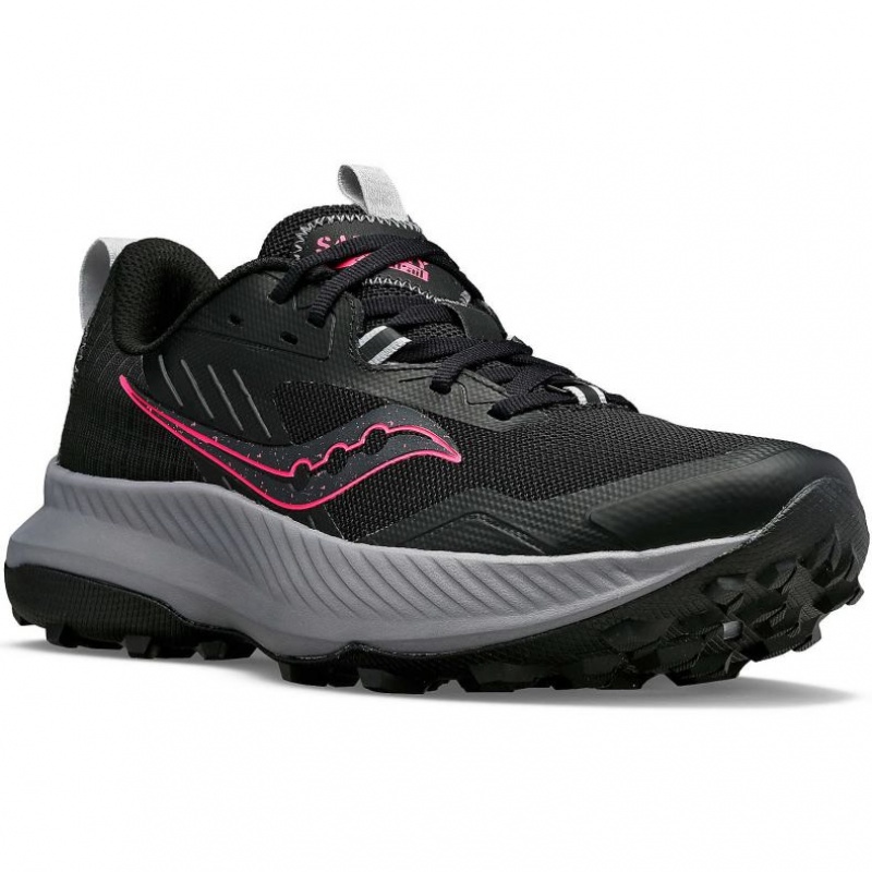 Black Saucony Blaze TR Women's Trail Running Shoes | EGYPT LIXKEA