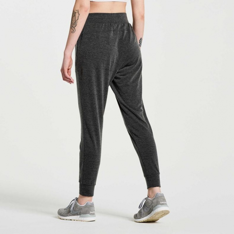 Black Saucony Boston Women's Jogger | EGYPT NLYIUQ