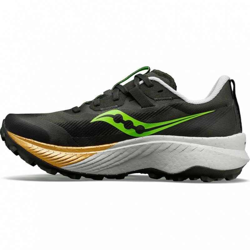 Black Saucony Endorphin Edge Men's Trail Running Shoes | EGYPT UTWNCZ