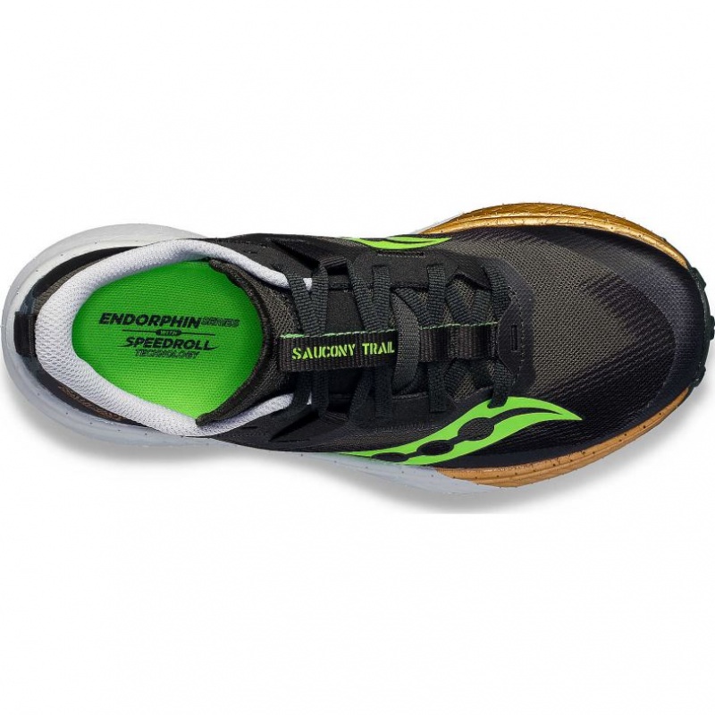 Black Saucony Endorphin Edge Men's Trail Running Shoes | EGYPT UTWNCZ