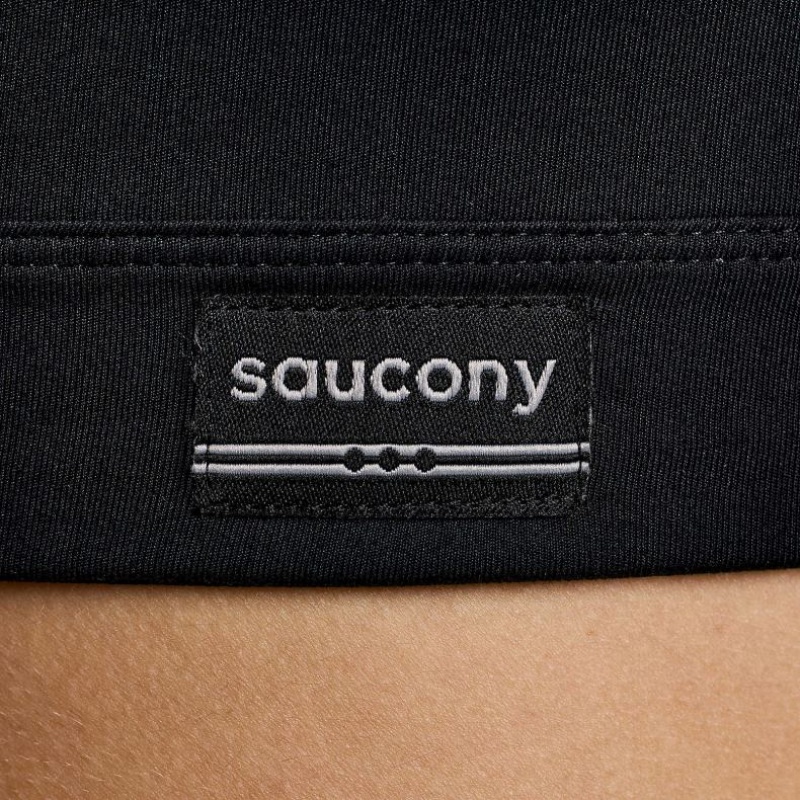 Black Saucony Fortify Women's Bra | EGYPT WGZCDN