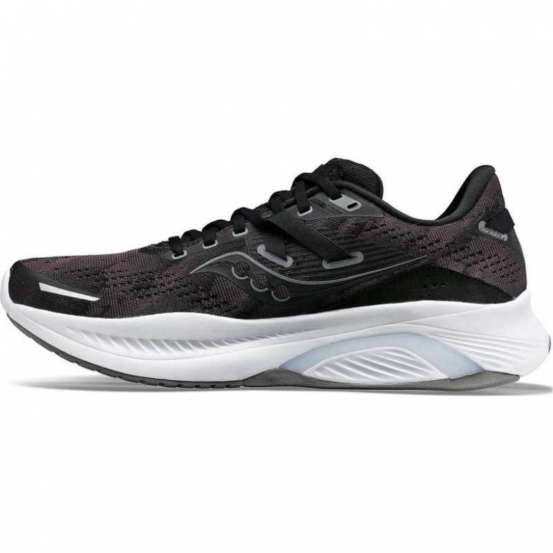 Black Saucony Guide 16 Men's Running Shoes | EGYPT RDGMYA