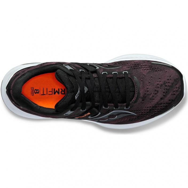 Black Saucony Guide 16 Men's Running Shoes | EGYPT RDGMYA