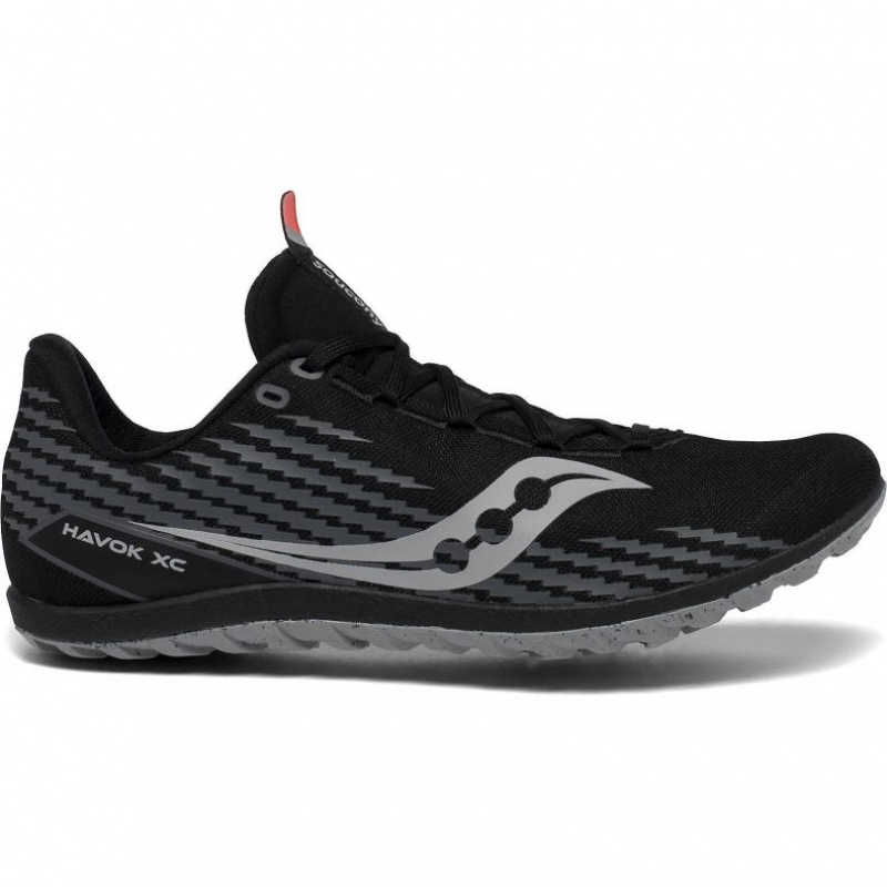 Black Saucony Havok XC 3 Men\'s Spikes | EGYPT QOFSXH