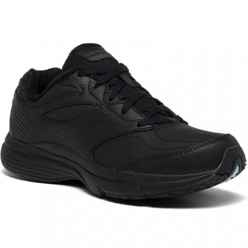 Black Saucony Integrity Walker 3 Extra Women's Wide Running Shoes | EGYPT IGSPFU