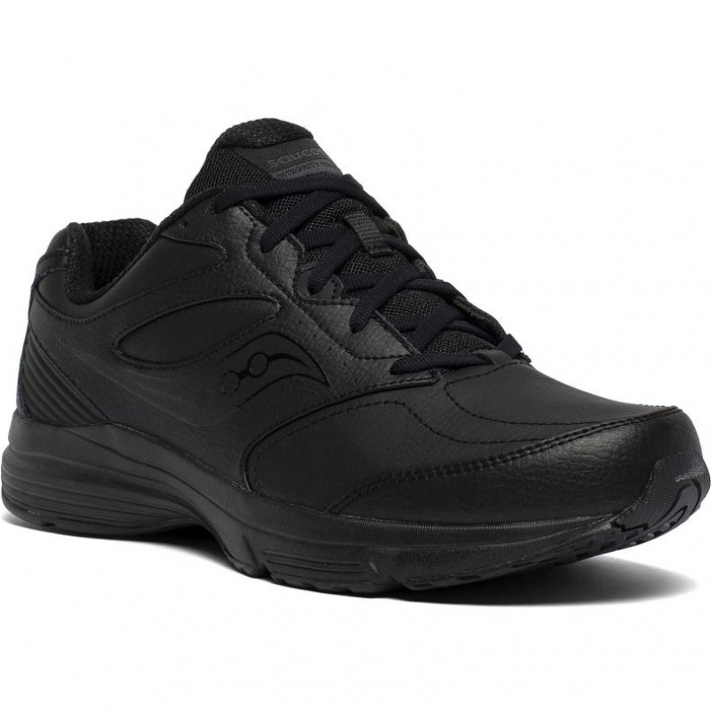 Black Saucony Integrity Walker 3 Men's Walking Shoes | EGYPT NLBEVO