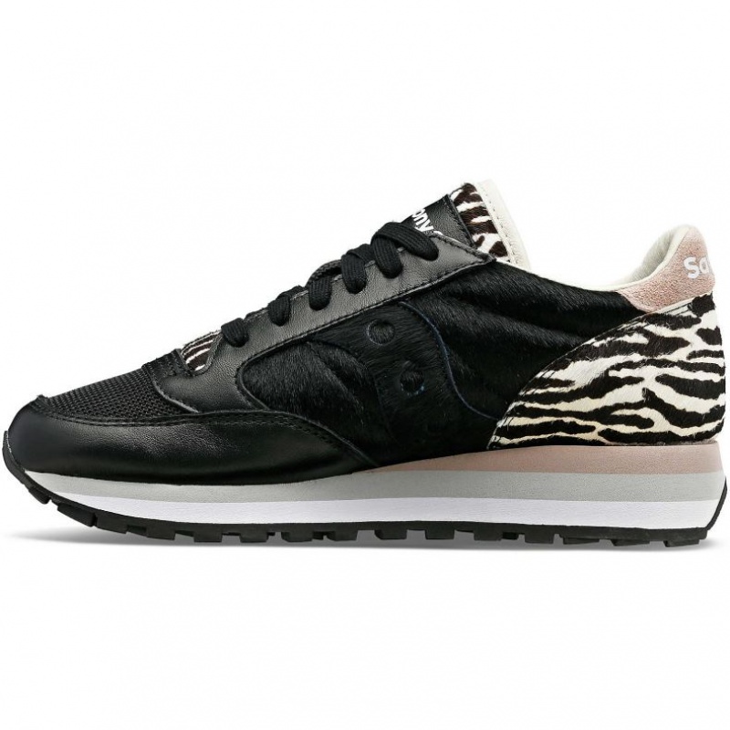 Black Saucony Jazz Triple Women's Sneakers | EGYPT RTJPZK