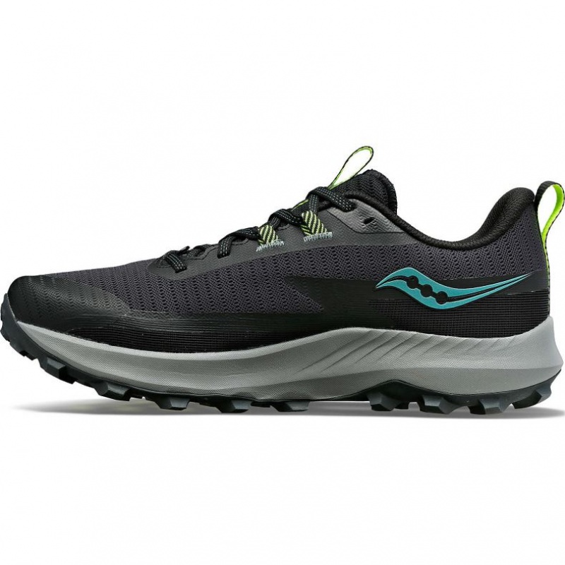 Black Saucony Peregrine 13 Men's Trail Running Shoes | EGYPT YJQPWC