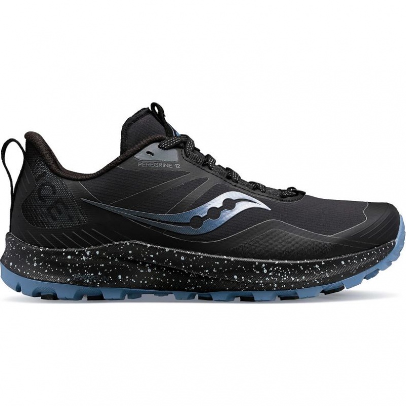 Black Saucony Peregrine ICE+ 3 Women\'s Trail Running Shoes | EGYPT BFREVC