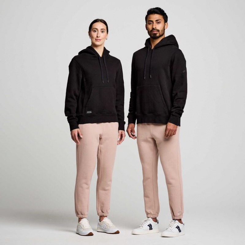 Black Saucony Recovery Women's Hoodie | EGYPT WANXOC