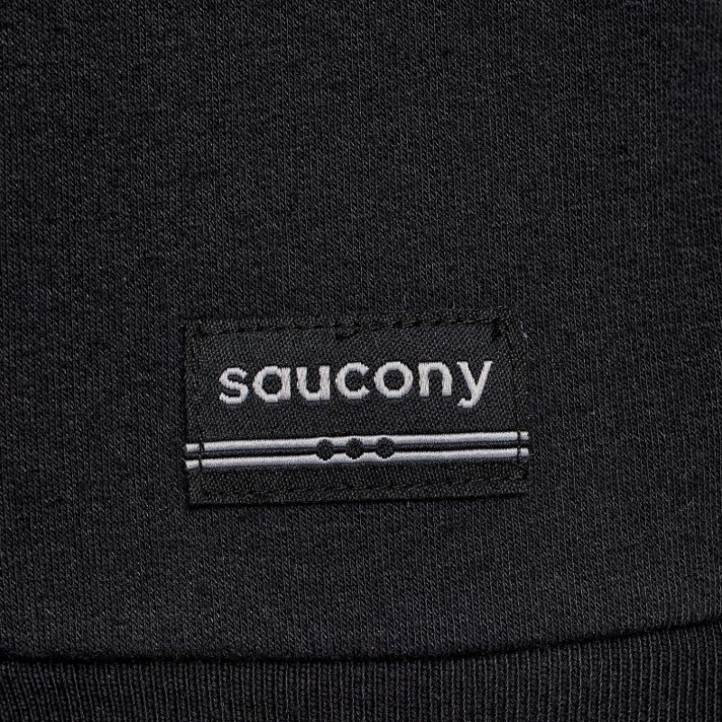 Black Saucony Recovery Zip Tunic Women's Hoodie | EGYPT ZHGAMU