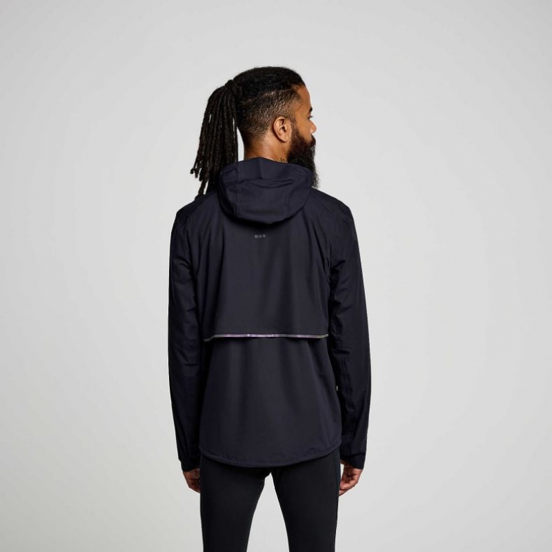 Black Saucony Runshield Men's Jacket | EGYPT OWDKYE