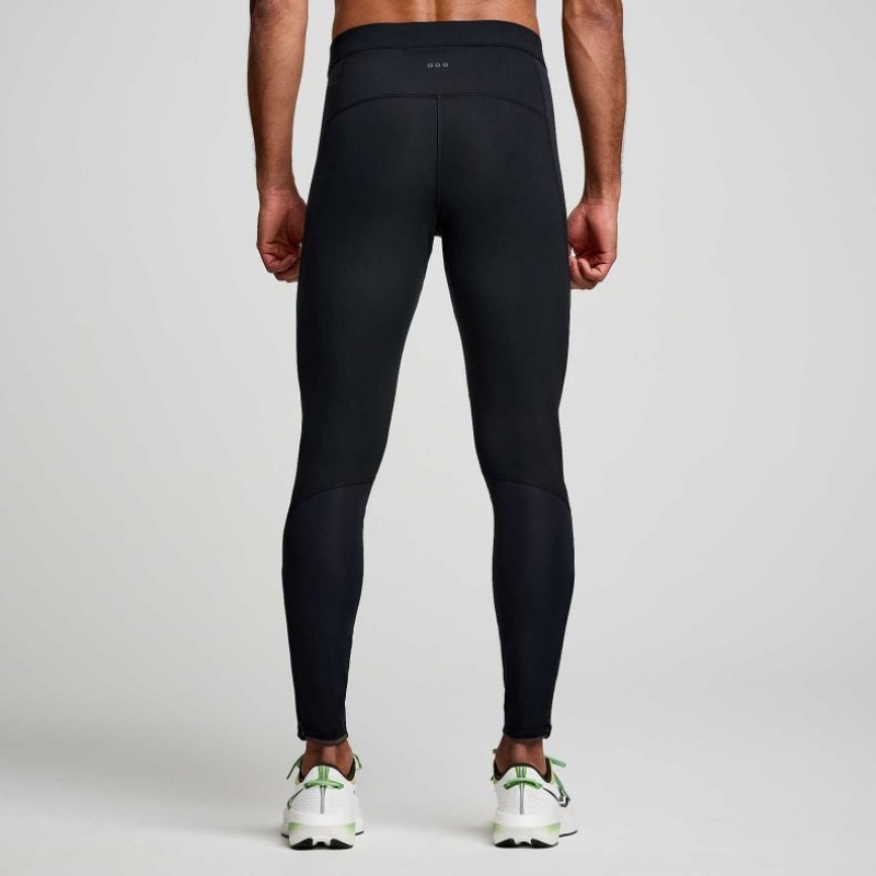 Black Saucony Runshield Men's Tight | EGYPT UJIPZV