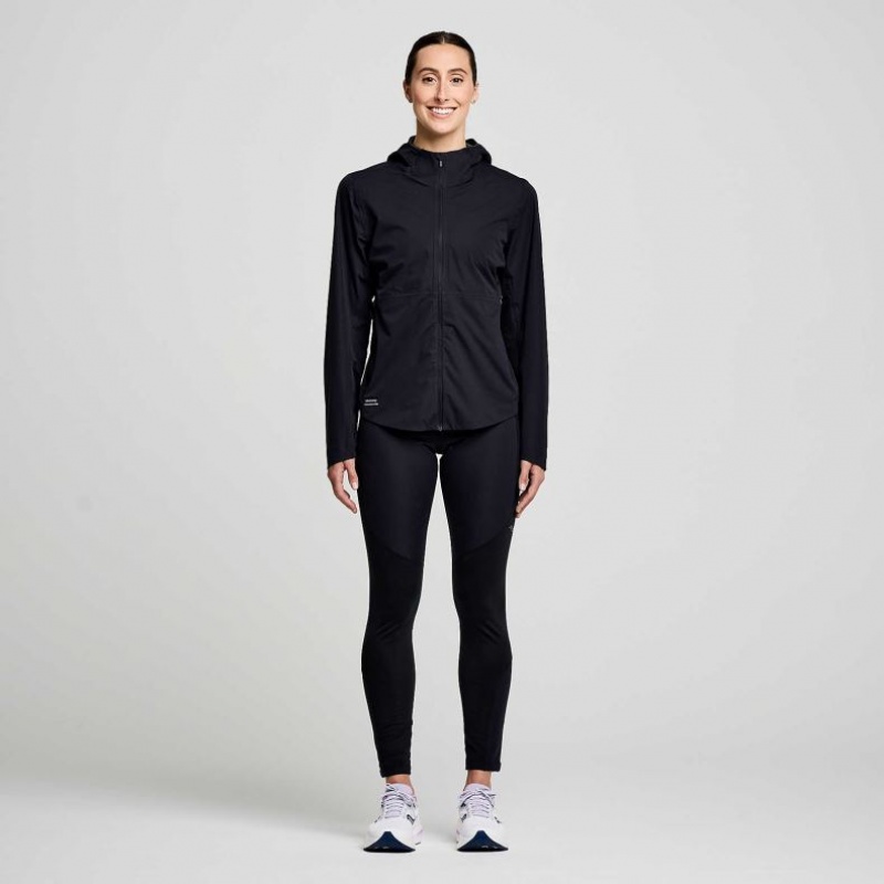 Black Saucony Runshield Women's Jacket | EGYPT KGUSFM