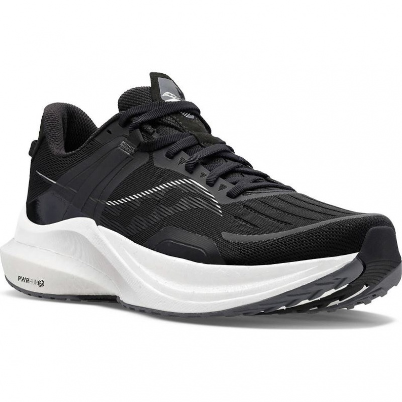 Black Saucony Tempus Men's Wide Running Shoes | EGYPT BTXZUI