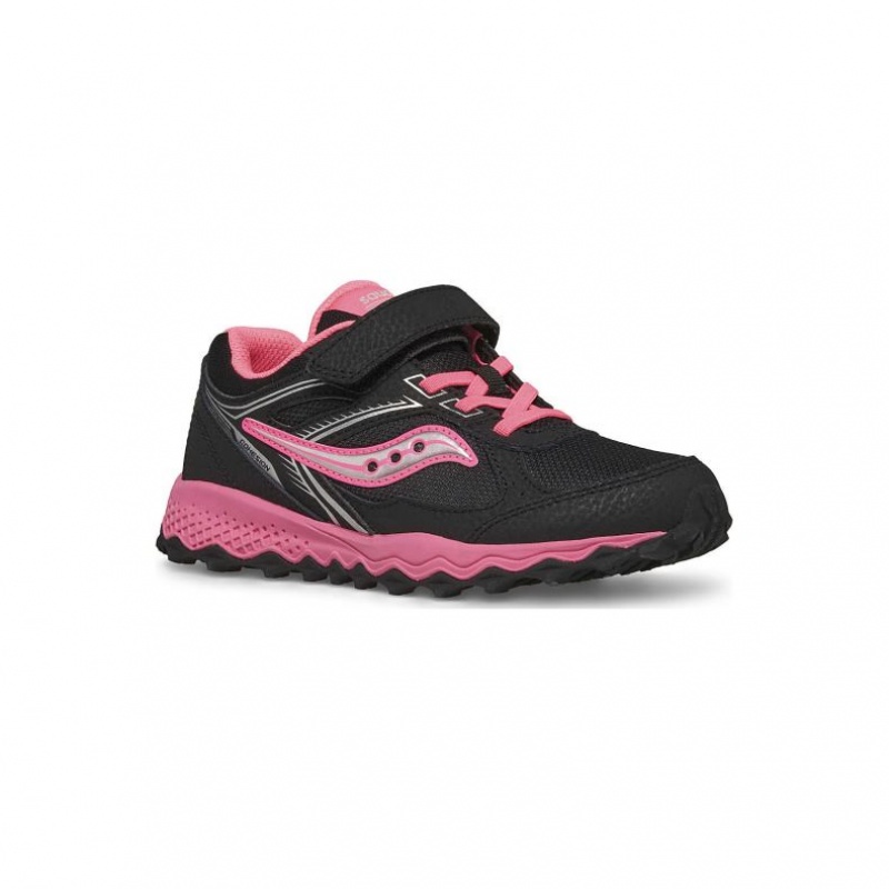 Black / Pink Saucony Cohesion TR14 A/C Big Kids' Sneakers | EGYPT TLYHQA