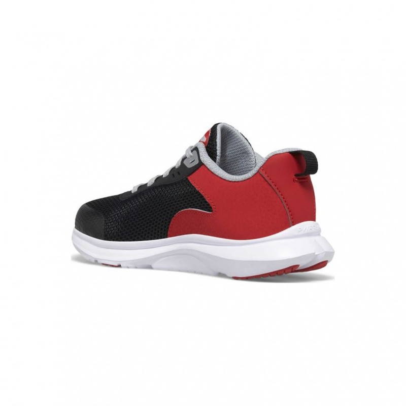 Black / Red Saucony Axon 3 Big Kids' Sneakers | EGYPT EITJXQ