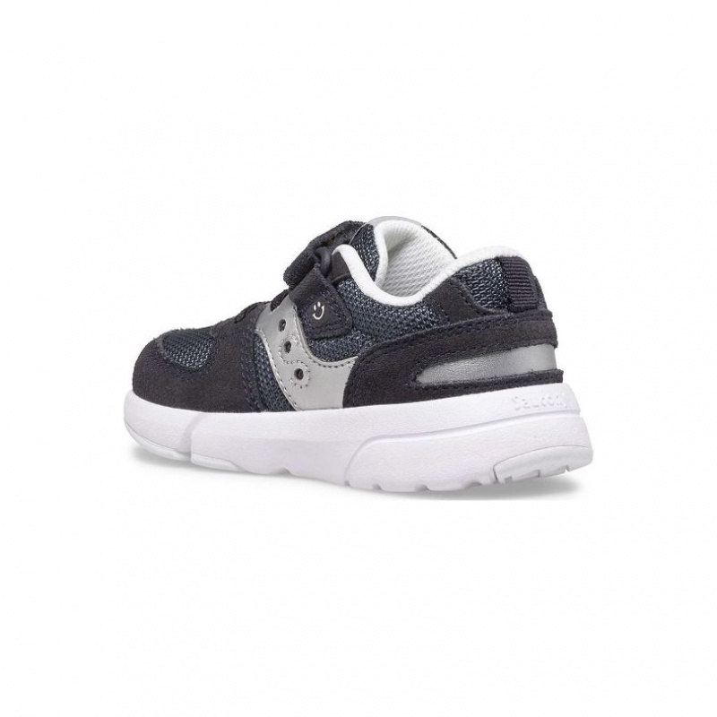 Black / Silver Saucony Jazz Lite 2.0 Little Kids' Sneakers | EGYPT UVQDKT