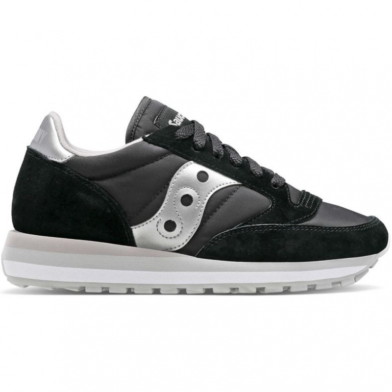 Black / Silver Saucony Jazz Triple Women\'s Sneakers | EGYPT GXRUAM