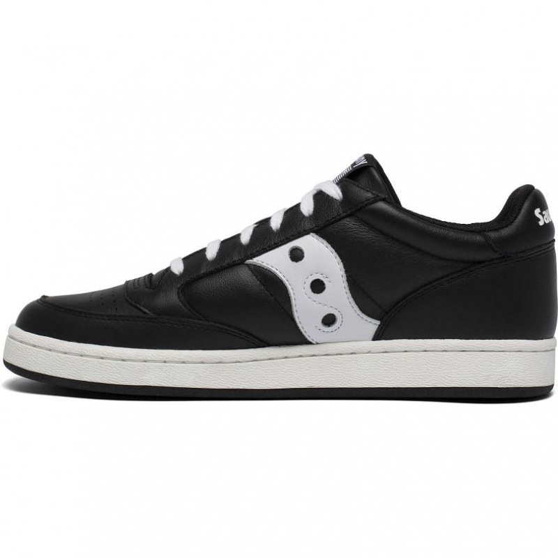 Black / White Saucony Jazz Court Men's Sneakers | EGYPT IJKRAP