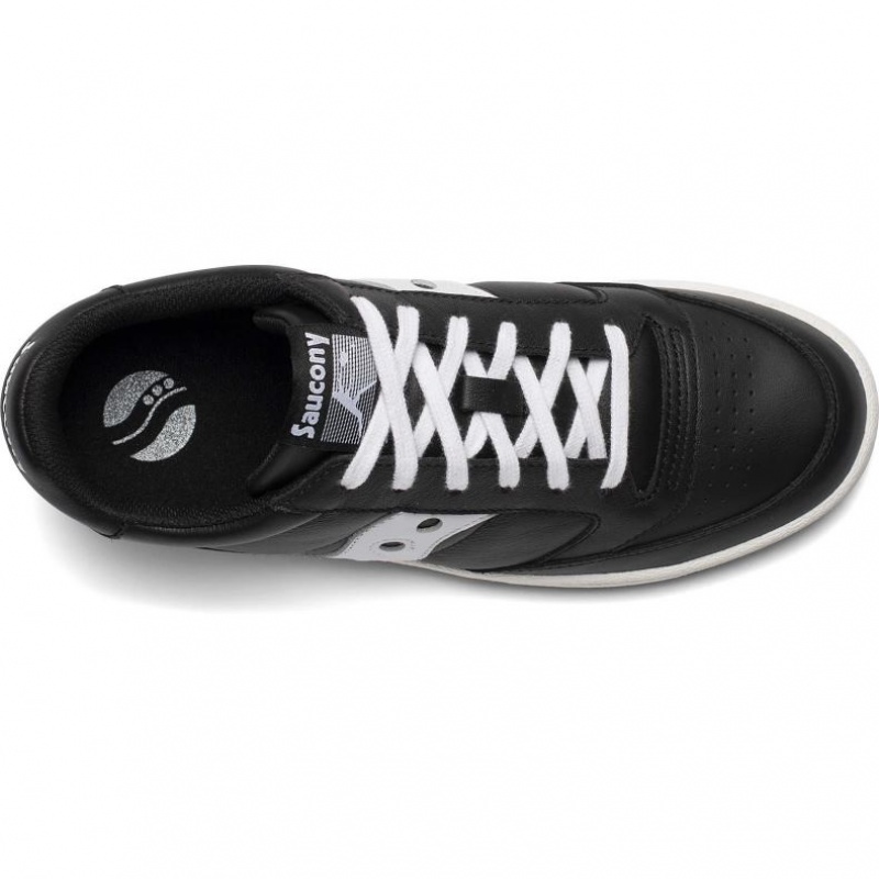 Black / White Saucony Jazz Court Men's Sneakers | EGYPT IJKRAP