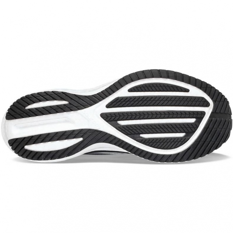 Black / White Saucony Triumph 21 Men's Wide Running Shoes | EGYPT SNLEKH