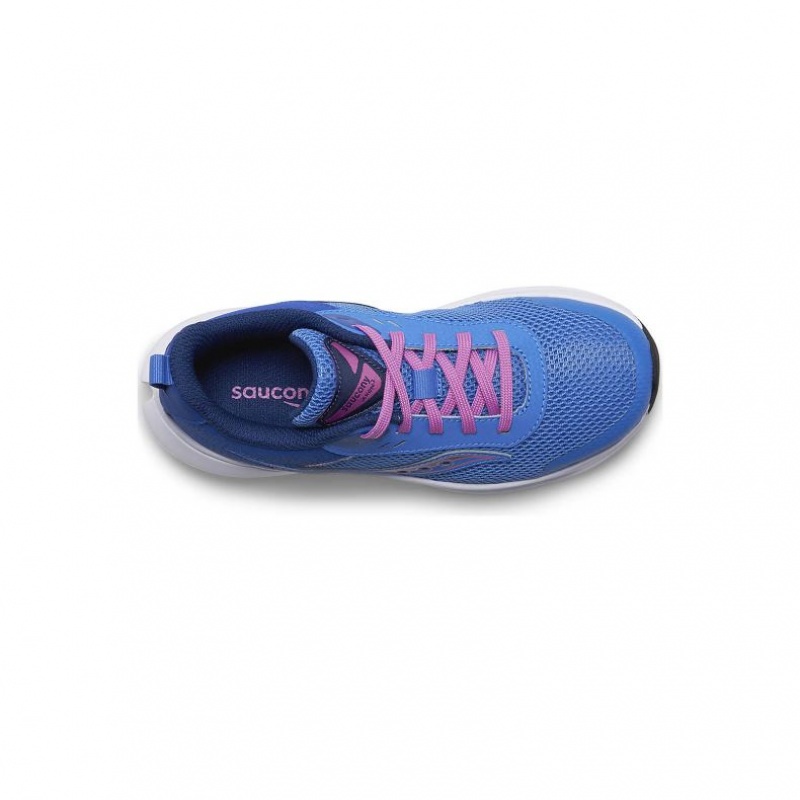 Blue Saucony Axon 3 Big Kids' Sneakers | EGYPT VTRYGW