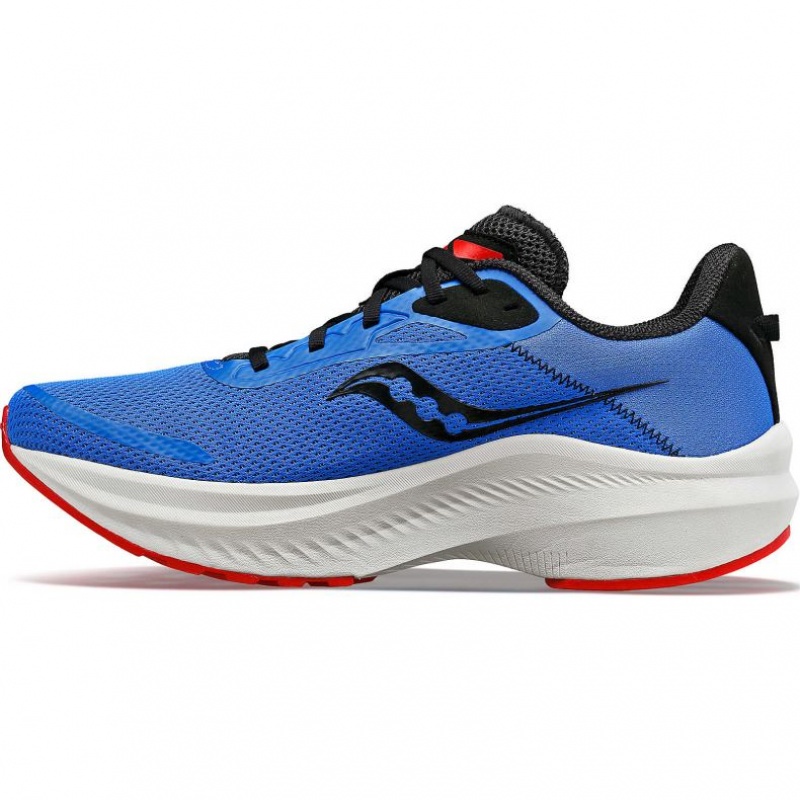 Blue Saucony Axon 3 Men's Running Shoes | EGYPT MKRXNS