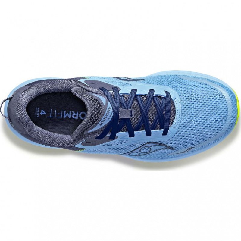 Blue Saucony Axon 3 Women's Running Shoes | EGYPT PVUQSY