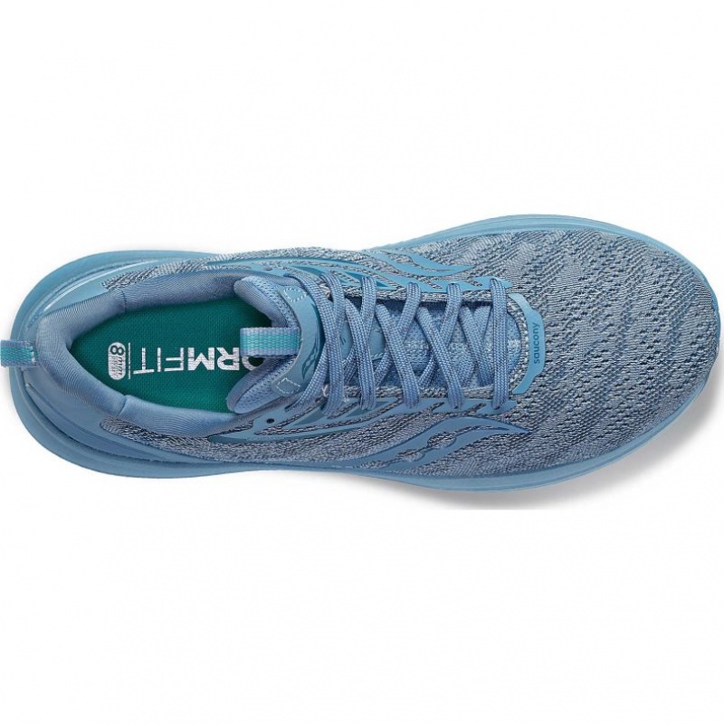 Blue Saucony Echelon 9 Men's Running Shoes | EGYPT YGMENU