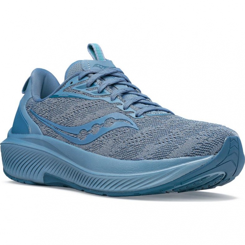 Blue Saucony Echelon 9 Men's Running Shoes | EGYPT YGMENU