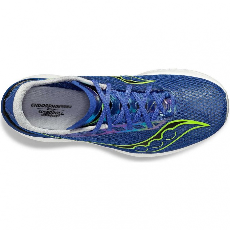 Blue Saucony Endorphin Pro 3 Men's Running Shoes | EGYPT TWRALG