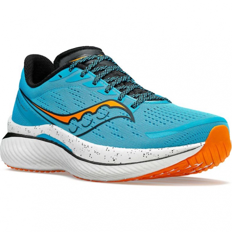 Blue Saucony Endorphin Speed 3 Men's Running Shoes | EGYPT YZCAIJ