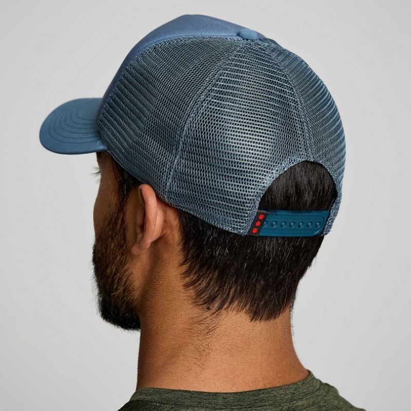 Blue Saucony Foamie Men's Trucker Hats | EGYPT YHMKSX